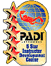 PADI 5 star instructor training
